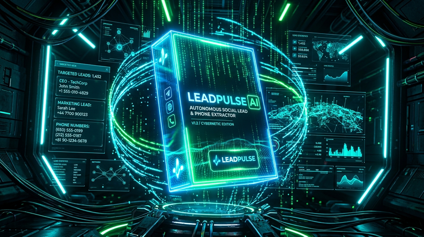 LeadPulse AI - Autonomous Social Lead & Phone Extractor