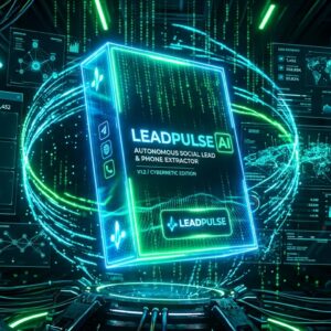 AGENTIX CODES: LeadPulse AI - Autonomous Social Lead & Phone Extractor